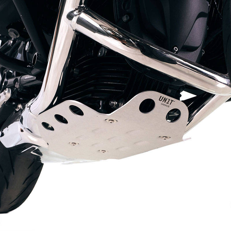 Sabot moteur Unit Garage BMW R12 & R12 NineT - argent image 1