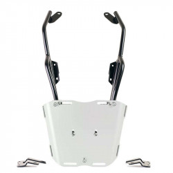Unit Garage BMW R 12 NineT luggage rack + top-case holder Atlas - silver picture 1