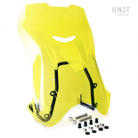 Unit Garage windscreen XL and GPS holder BMW R12 & R12 NineT- yellow picture 1