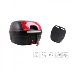 Top case support T-Rex Racing & top case GIVI BMW R12 - 26 liters image 3