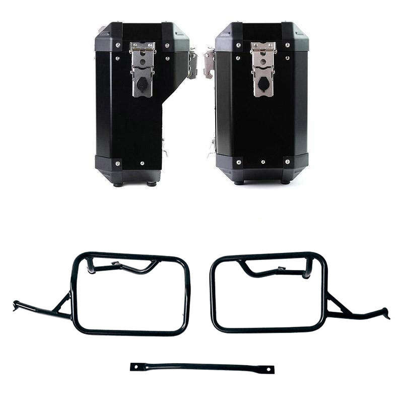 Paire de valises Atlas et cadres Unit Garage BMW R12 NineT image 1