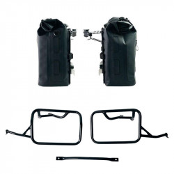 Pair of Khali panniers and Unit Garage frames BMW R12 NineT - 35/45 liters