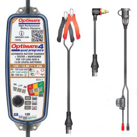 Optimate 4 Quad Program charger picture 1