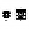Unit Garage BMW R12 NineT remote plate holder picture 5