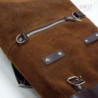 Unit Garage Colorado Brown leather pannier set + right-hand bracket BMW R NineT - 22-30L picture 3
