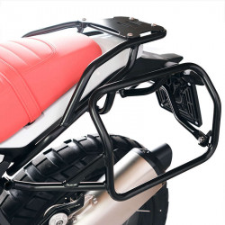 Paire de valises Atlas + cadres Unit Garage BMW R12 GS - 32/39 litres - noir image 6
