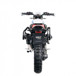 Paire de valises Atlas + cadres Unit Garage BMW R12 GS - 32/39 litres - noir image 4