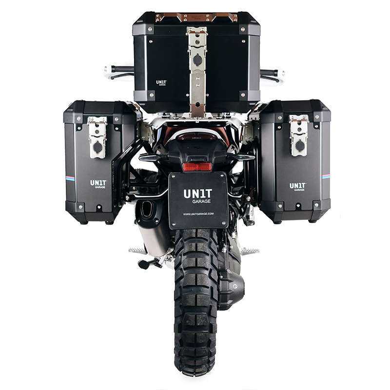Paire de valises Atlas + cadres Unit Garage BMW R12 GS - 40/34 litres image 2