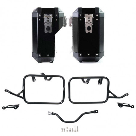 Pair of Atlas suitcases + Garage Unit frames BMW R12 GS - 40/34 liters picture 1