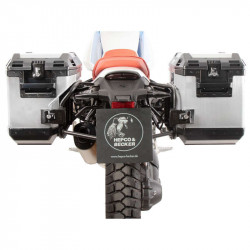 Xplorer side support and case set Hepco&Becker BMW R12 GS - black picture 1