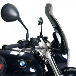 Pare-brise XL et support GPS Unit Garage BMW R NineT - fumé image 3