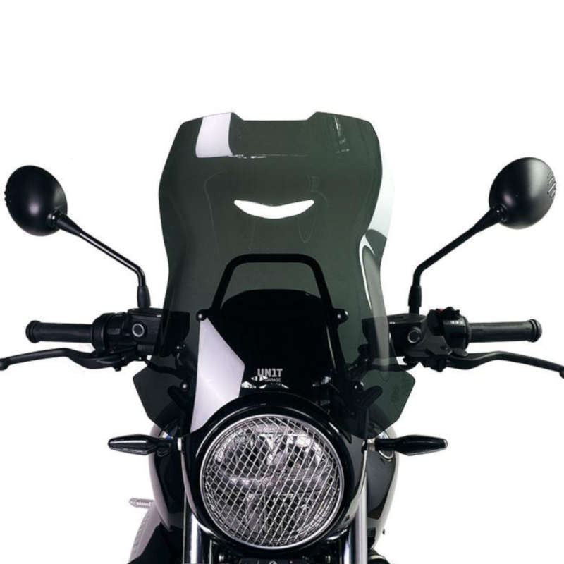 Unit Garage windscreen and GPS holder BMW R NineT Urban GS - dark smoke picture 1