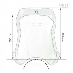 Pare-brise XL et support GPS Unit Garage BMW R NineT - jaune image 4