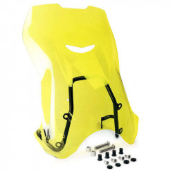 Pare-brise XL et support GPS Unit Garage BMW R NineT Urban GS - jaune image 3