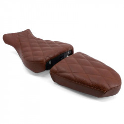 FCR Original BMW R NineT vintage leather seat - brown picture 1