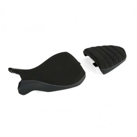 FCR Original BMW R NineT vintage Alcantara seat - black picture 1