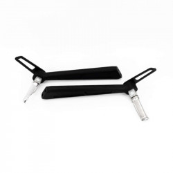 FCR Original Rear Footrest Brackets BMW R NineT - silver picture 1