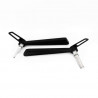 FCR Original Rear Footrest Brackets BMW R NineT - silver picture 1