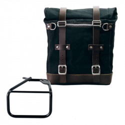 Set sacoche Scram noire + support droit Unit Garage BMW R12 NineT - 22/30 litres image 1