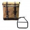 Unit Garage Set beige Scram panniers + left-hand bracket BMW R12 NineT - 22/30 liters picture 1 Unit Garage Set beige Scram panniers + left-hand bracket BMW R12 NineT - 22/30 liters picture 1