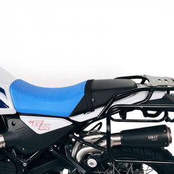 Housse de selle d'origine bicolore Unit Garage BMW R12 GS - bleu/noir image 4