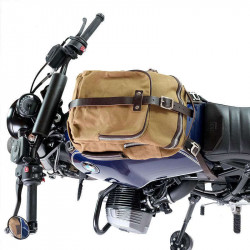 Unit Garage canvas tank bag - black/black picture 2