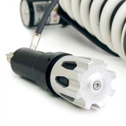 Bouton d'amortisseur à précharge d'origine Unit Garage BMW R12, R12 GS & R12 NineT - argent