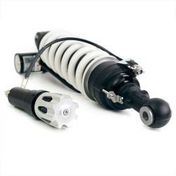 Unit Garage original shock absorber preload button BMW R12, R12 GS & R12 NineT - silver