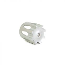 Unit Garage original shock absorber preload button BMW R12, R12 GS & R12 NineT - silver