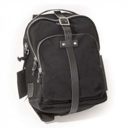 Unit Garage canvas tank bag - black/black picture 1