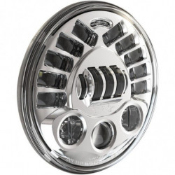 Insert de Phare JW Speaker LED 8790 argent BMW R NineT