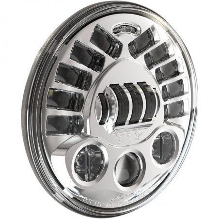 Insert de Phare JW Speaker LED 8790 argent BMW R NineT