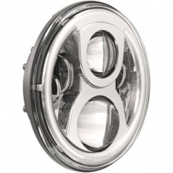 JW Speaker LED 8700 noir BMW R NineT - insert de Phare image 1