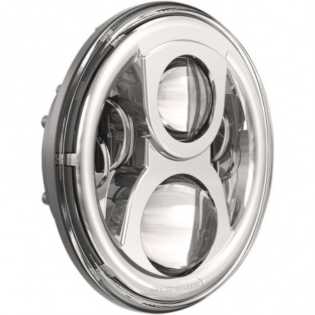 JW Speaker LED 8700 noir BMW R NineT - insert de Phare image 1