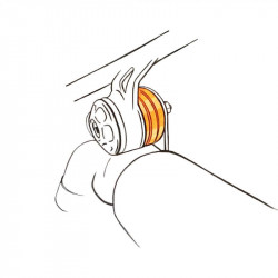 A2 frame spacer for double pannier Unit Garage picture 2