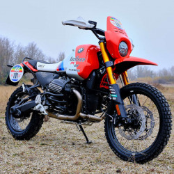 Plug & play fuel tank Unit Garage BMW R12 GS - Paris-Dakar GR86 picture 2