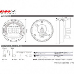 Compteur digital KOSO DL-04 BMW R NineT