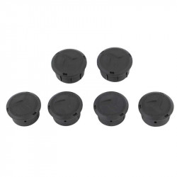 Wunderlich frame end cap set BMW R12, R12 GS, and R12 NineT - 6 piece set picture 6