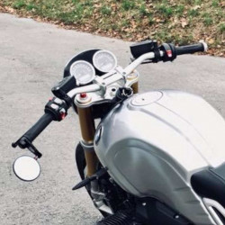 Rizoma BMW R NineT Short Windscreen - Silver picture 2