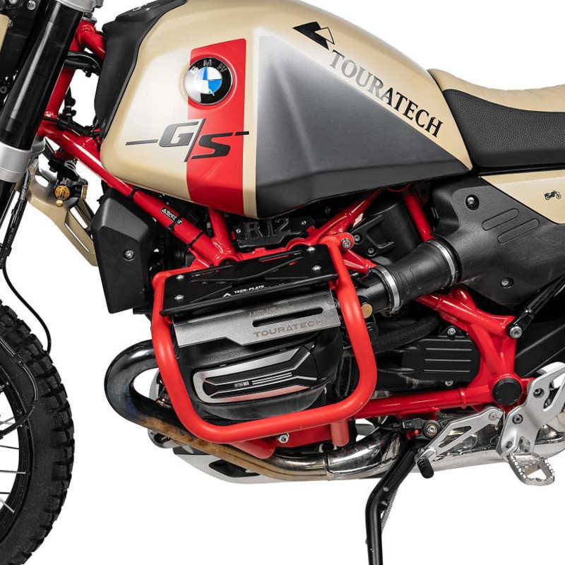 Crash-bar Tech-Plates Touratech BMW R12 GS - rouge image 1
