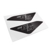 Autocollant de protection panneaux latéraux d'origine Unit Garage BMW R12 GS - noir image 1