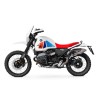 Autocollants Paris-Dakar réservoir Unit Garage BMW R12 GS - blanc image 2